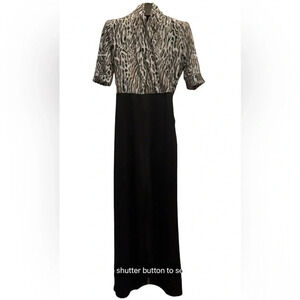 Stylish Black and Gray Jumpsuit